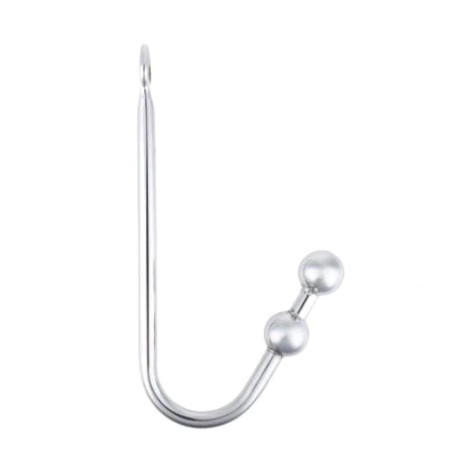 Hook Balls Two Stainless Anal Steel 4417 Pleasurable 0119